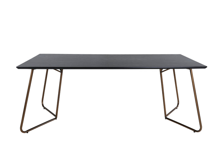 Venture Home Petra Dining Table - Distressed Copper / Black Veneer