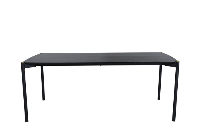 Venture Home Pelle Dining Table - Black / black Black