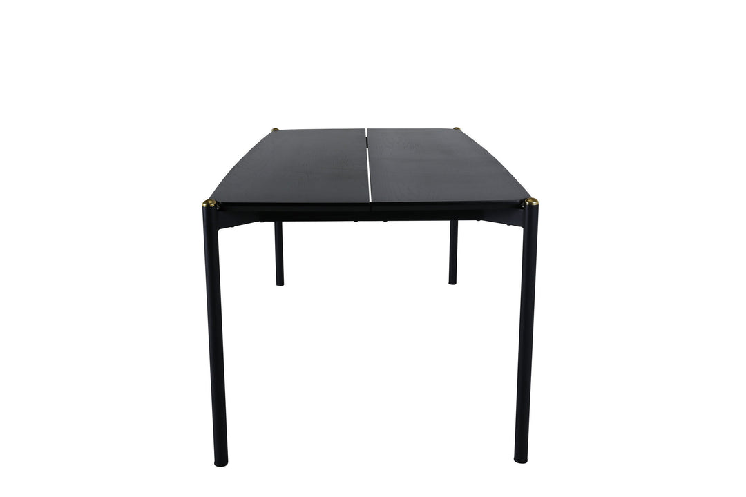 Venture Home Pelle Dining Table - Black / black Black