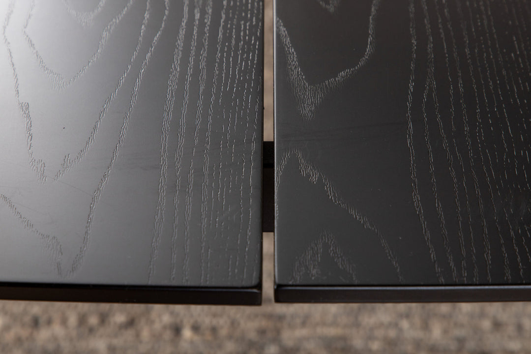 Venture Home Pelle Dining Table - Black / black Black