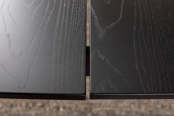 Venture Home Pelle Dining Table - Black / black Black