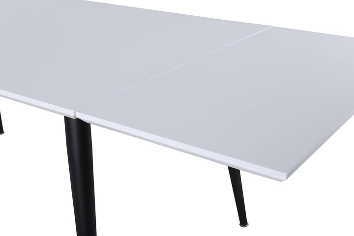 Venture Home Jimmy Dining Table - Black / White HPL - 150*76