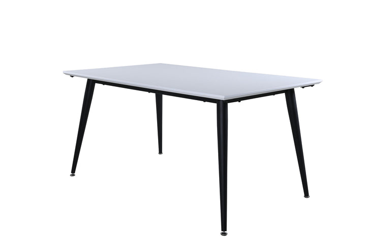 Venture Home Jimmy Dining Table - Black / White HPL - 150*76