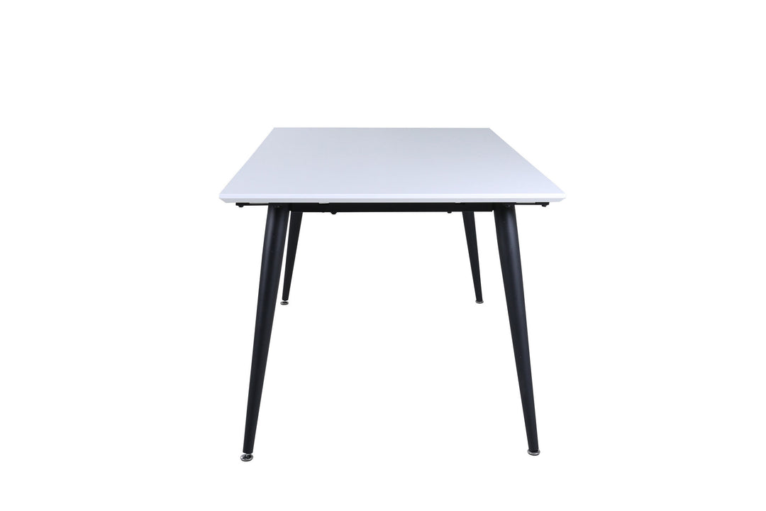 Venture Home Jimmy Dining Table - Black / White HPL - 150*76