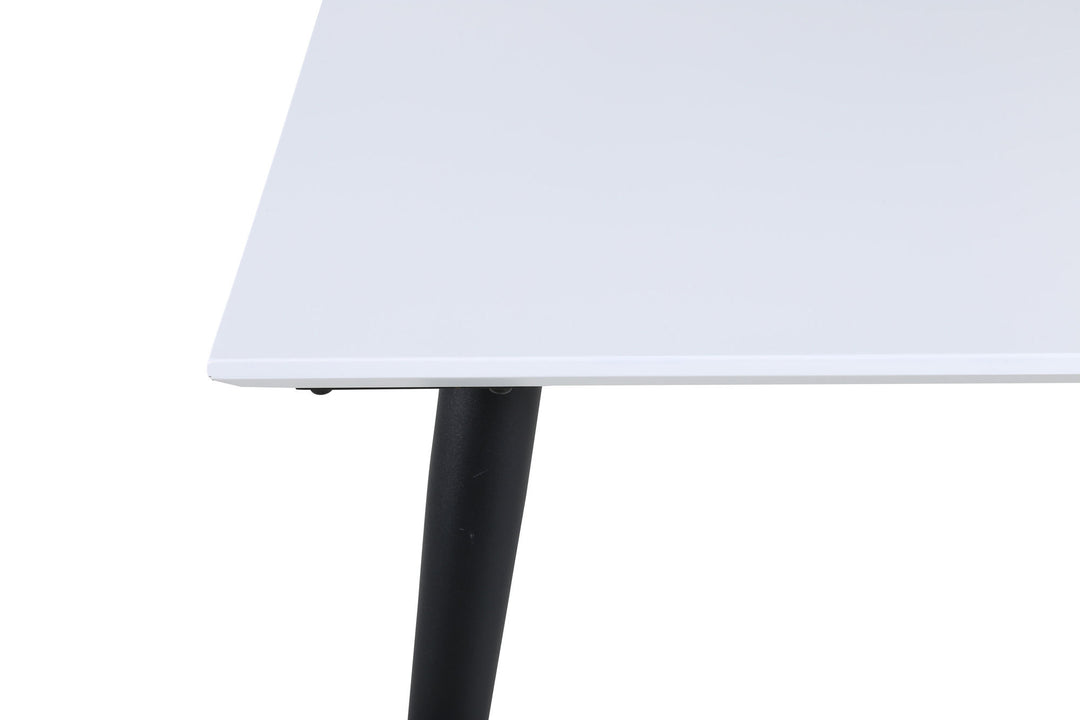Venture Home Jimmy Dining Table - Black / White HPL - 150*76