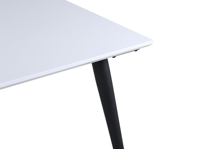 Venture Home Jimmy Dining Table - Black / White HPL - 150*76