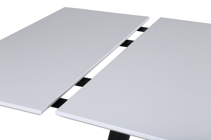 Venture Home Jimmy Dining Table - Black / White HPL - 150*76