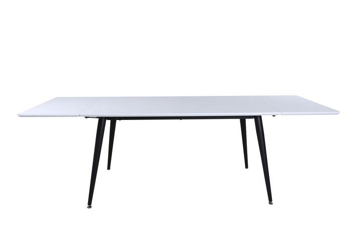 Venture Home Jimmy Dining Table - Black / White HPL - 150*76