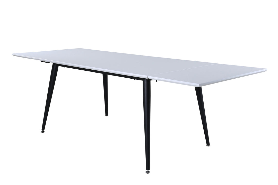 Venture Home Jimmy Dining Table - Black / White HPL - 150*76