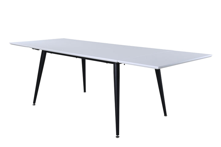 Venture Home Jimmy Dining Table - Black / White HPL - 150*76