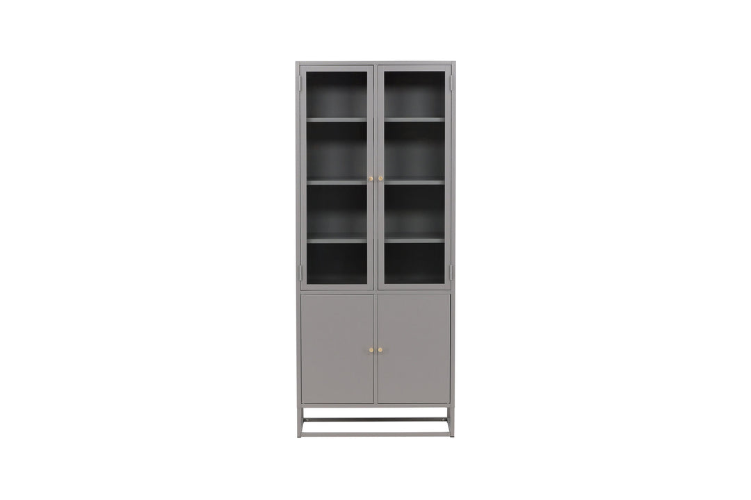 Venture Home Bakal Covered Book Case - Light Grey