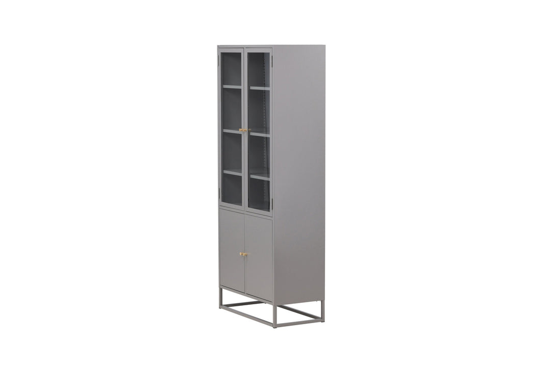 Venture Home Bakal Covered Book Case - Light Grey