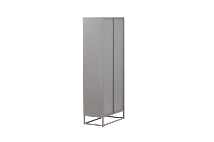 Venture Home Bakal Covered Book Case - Light Grey