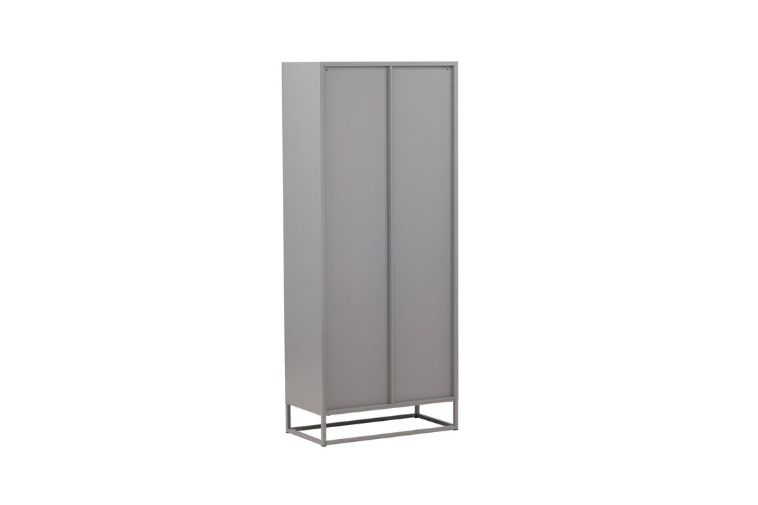 Venture Home Bakal Covered Book Case - Light Grey