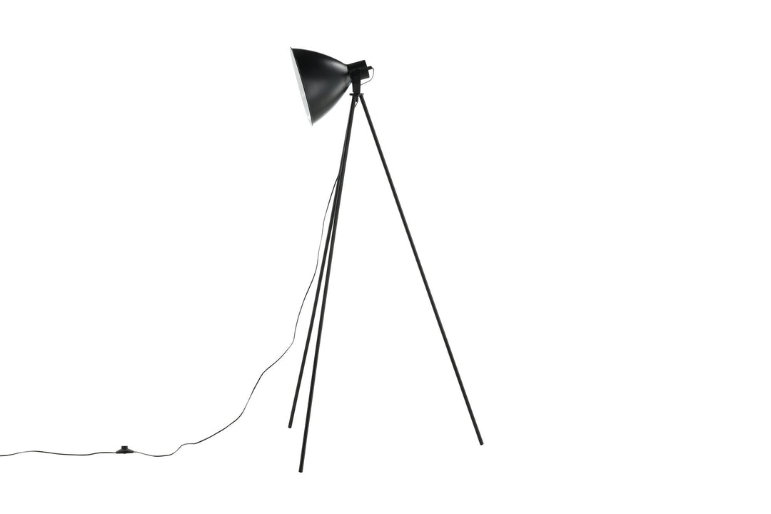 Venture Home Tiv -Floor Lamp - Black/Black