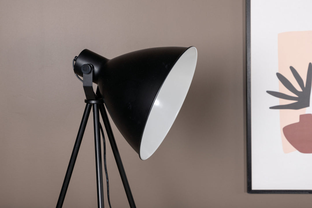 Venture Home Tiv -Floor Lamp - Black/Black
