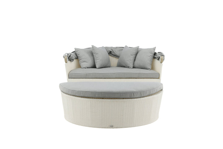 Venture Home Padova Love bed - White/Grey