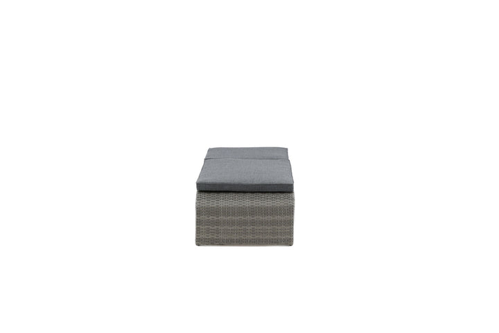 Venture Home London Sun Lounge - Grey/Grey