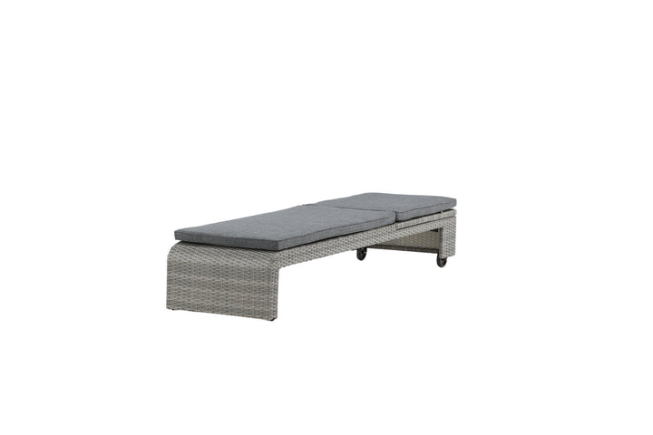 Venture Home London Sun Lounge - Grey/Grey