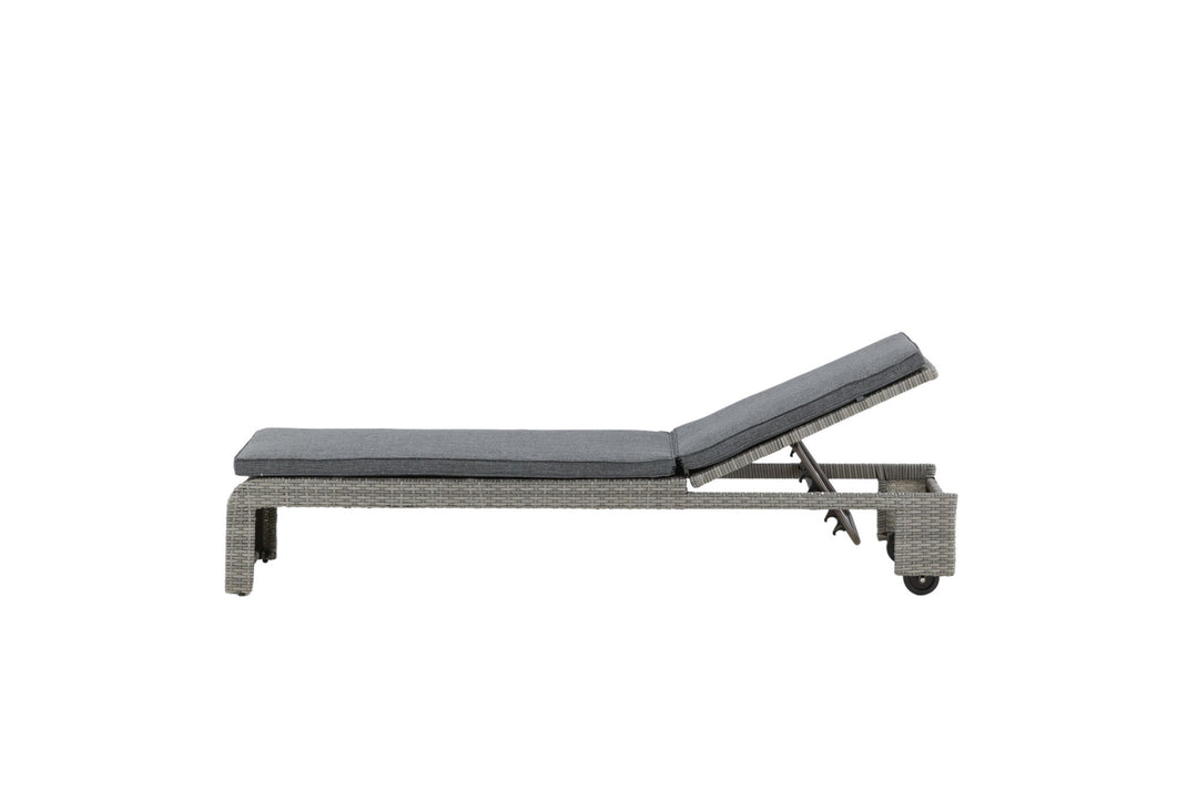 Venture Home London Sun Lounge - Grey/Grey