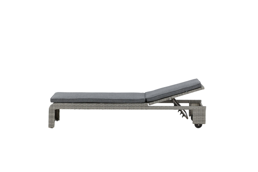 Venture Home London Sun Lounge - Grey/Grey