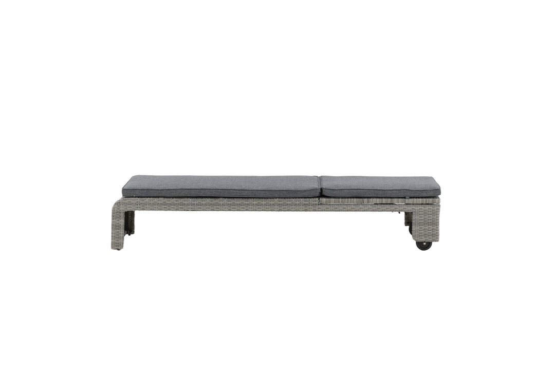 Venture Home London Sun Lounge - Grey/Grey
