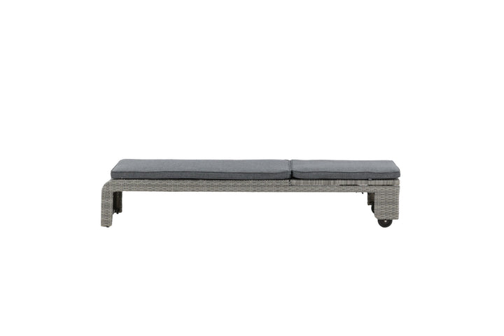 Venture Home London Sun Lounge - Grey/Grey