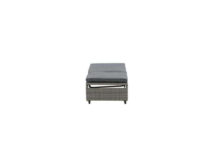 Venture Home London Sun Lounge - Grey/Grey