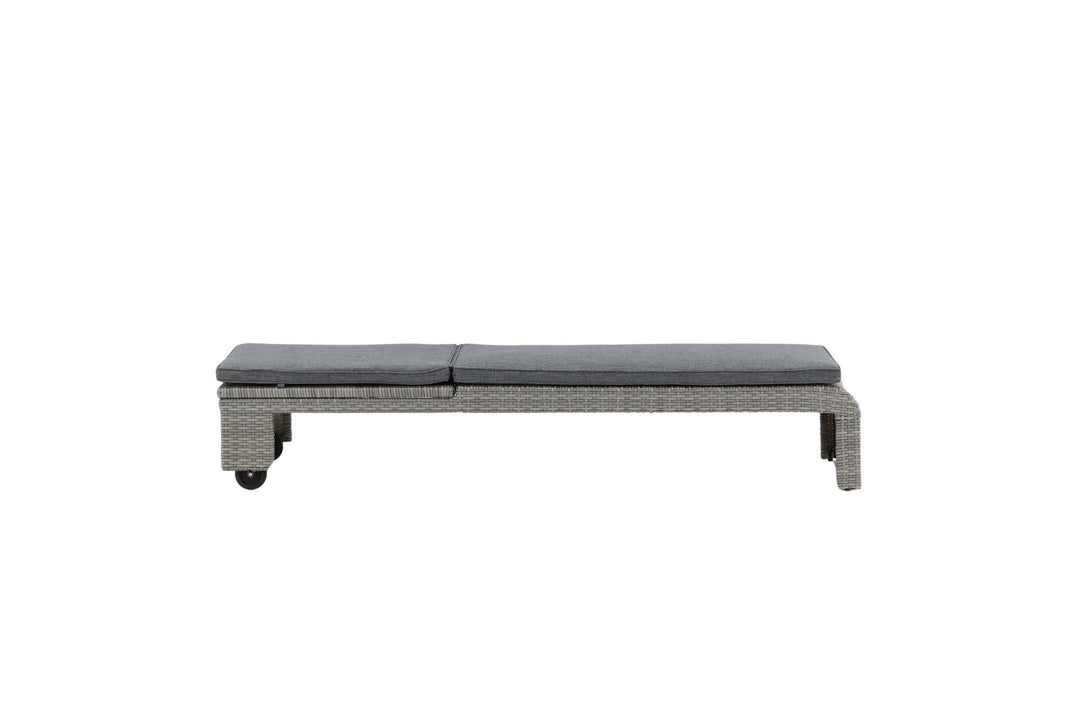 Venture Home London Sun Lounge - Grey/Grey