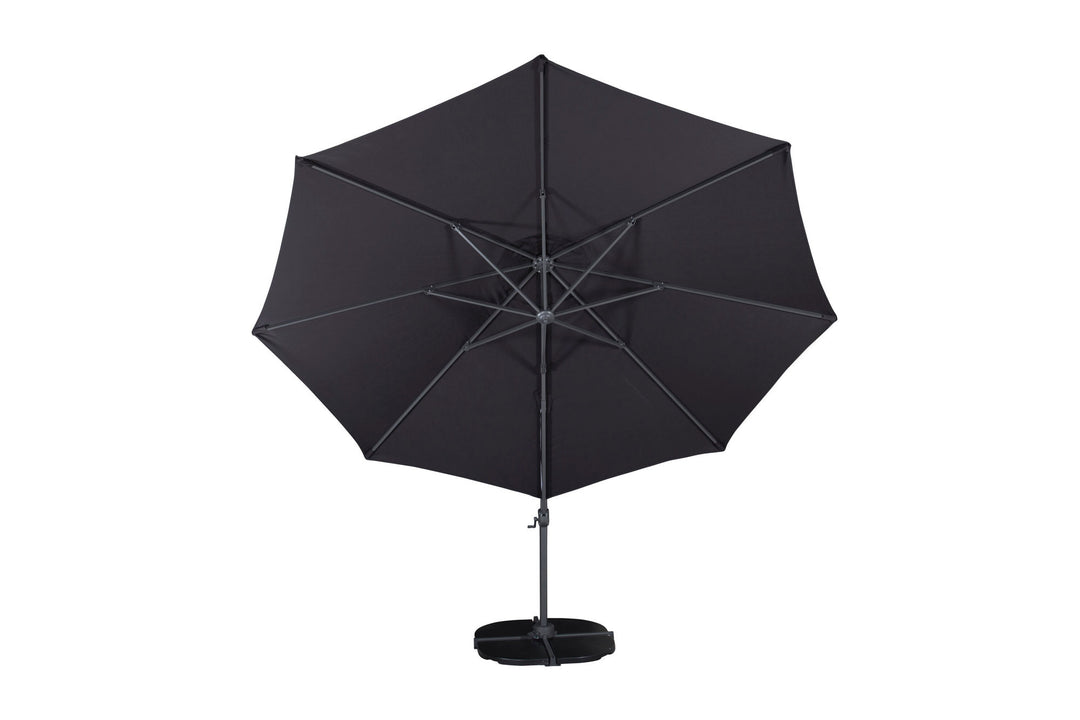Venture Home Leeds Umbrella 3,5m - Black/Black