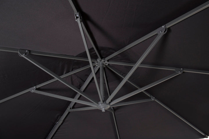 Venture Home Leeds Umbrella 3,5m - Black/Black