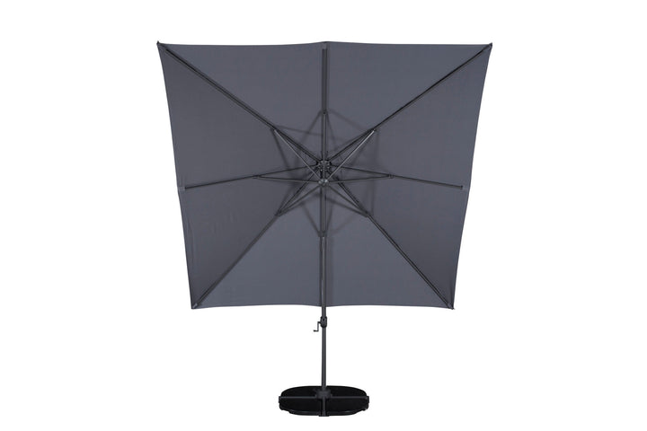 Venture Home Leeds Umbrella 3*3m - Black/Grey