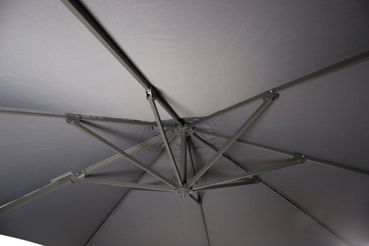 Venture Home Leeds Umbrella 3*3m - Black/Grey