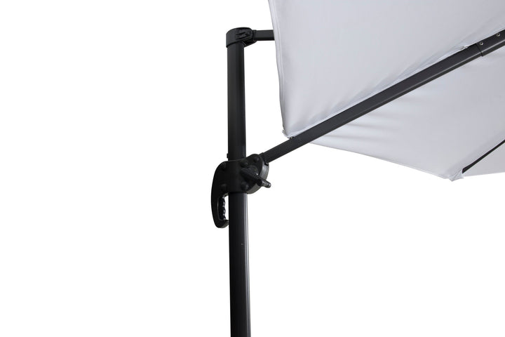 Venture Home Leeds Umbrella 3m - Black/White