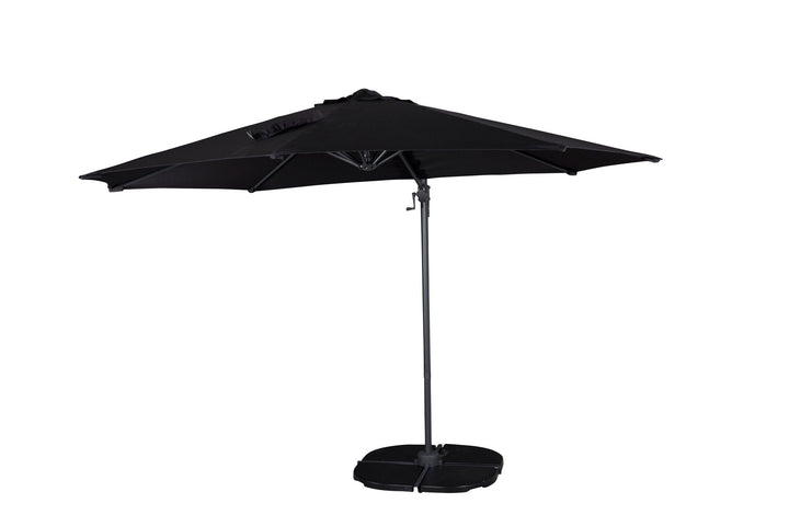 Venture Home Leeds Umbrella 3m - Black/Black