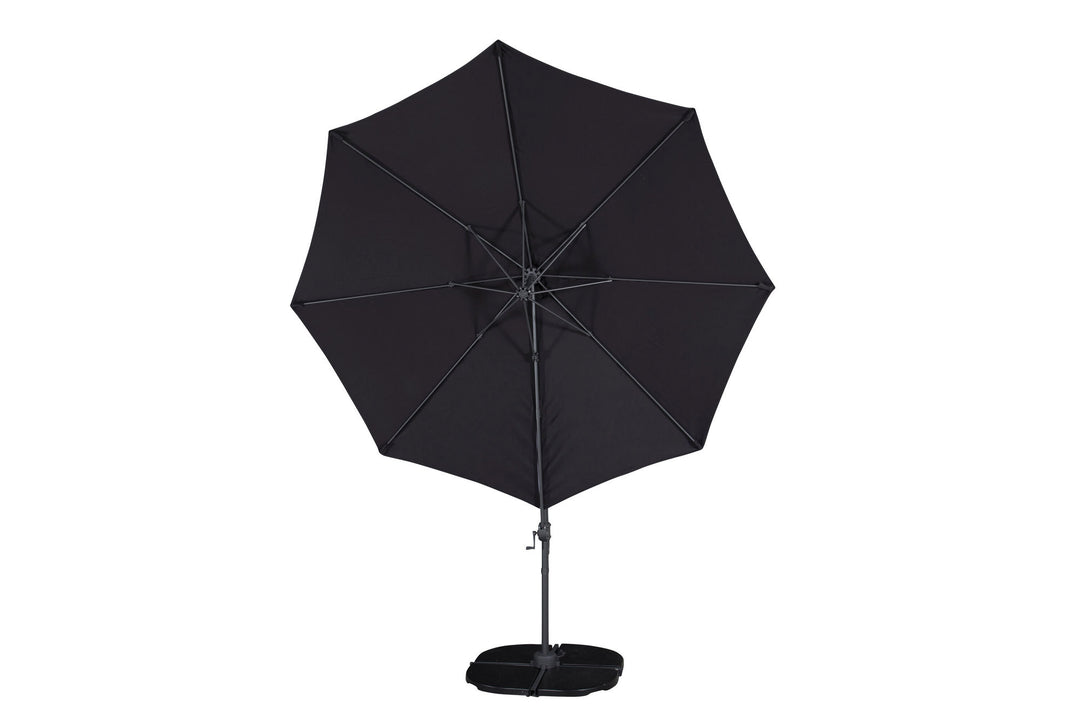 Venture Home Leeds Umbrella 3m - Black/Black