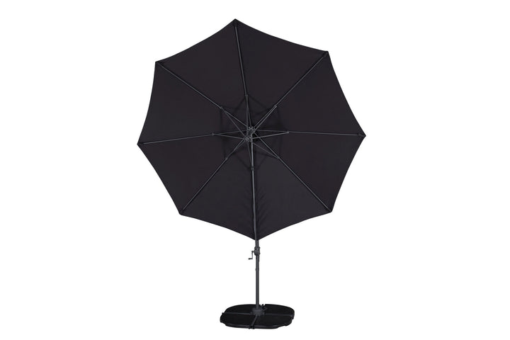 Venture Home Leeds Umbrella 3m - Black/Black