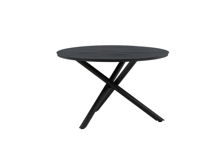 Venture Home Alma Dining Table - Black Alu - ø120cm