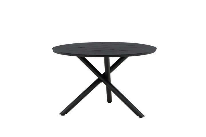 Venture Home Alma Dining Table - Black Alu - ø120cm