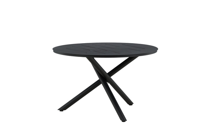 Venture Home Alma Dining Table - Black Alu - ø120cm