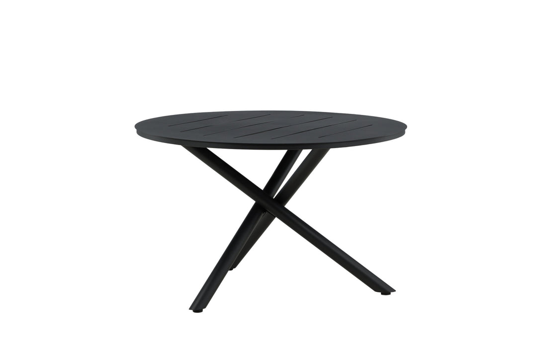 Venture Home Alma Dining Table - Black Alu - ø120cm