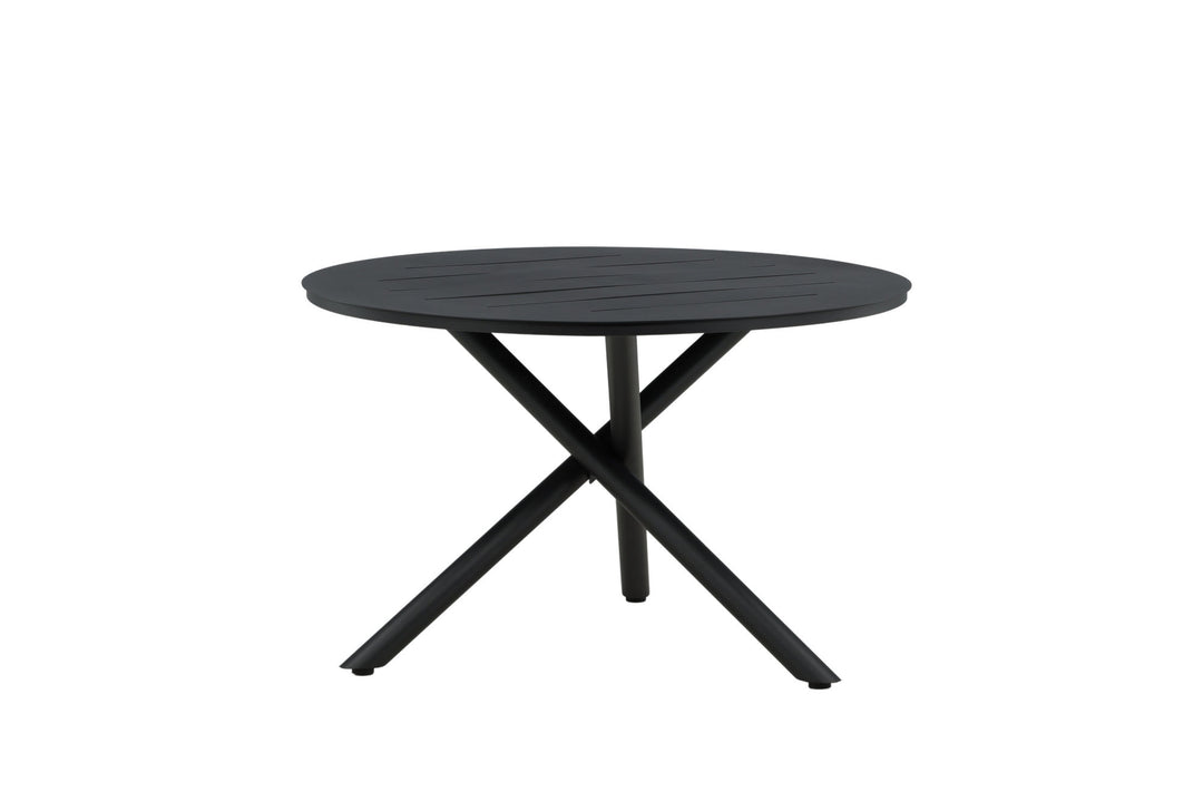 Venture Home Alma Dining Table - Black Alu - ø120cm