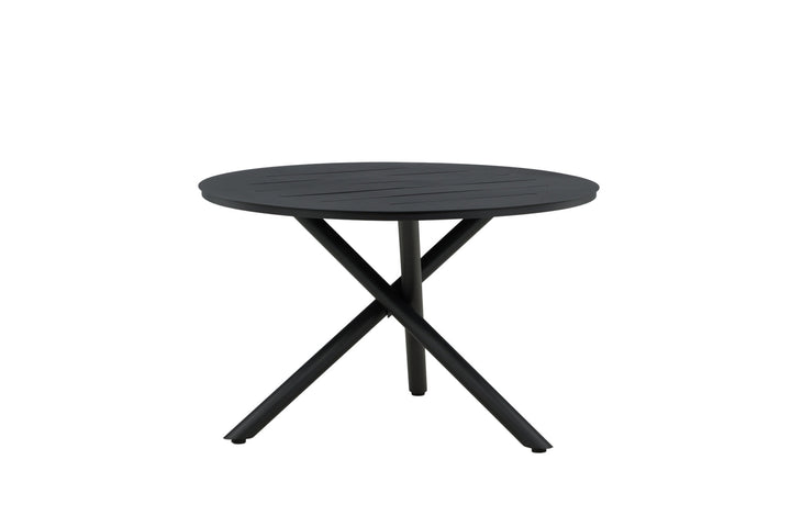 Venture Home Alma Dining Table - Black Alu - ø120cm