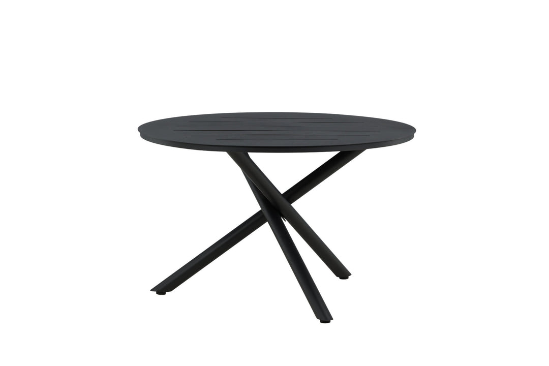 Venture Home Alma Dining Table - Black Alu - ø120cm