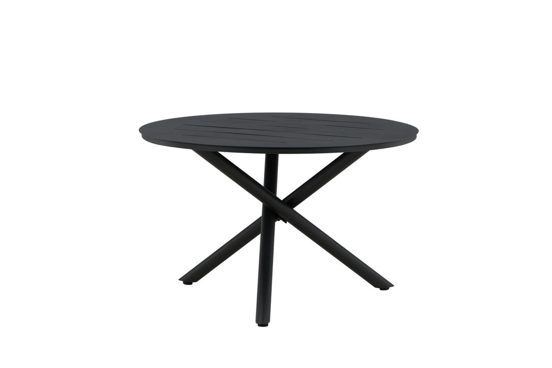 Venture Home Alma Dining Table - Black Alu - ø120cm