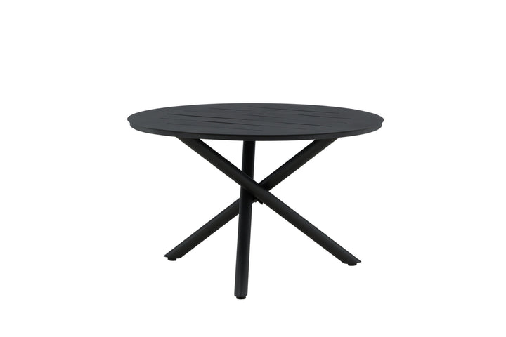Venture Home Alma Dining Table - Black Alu - ø120cm