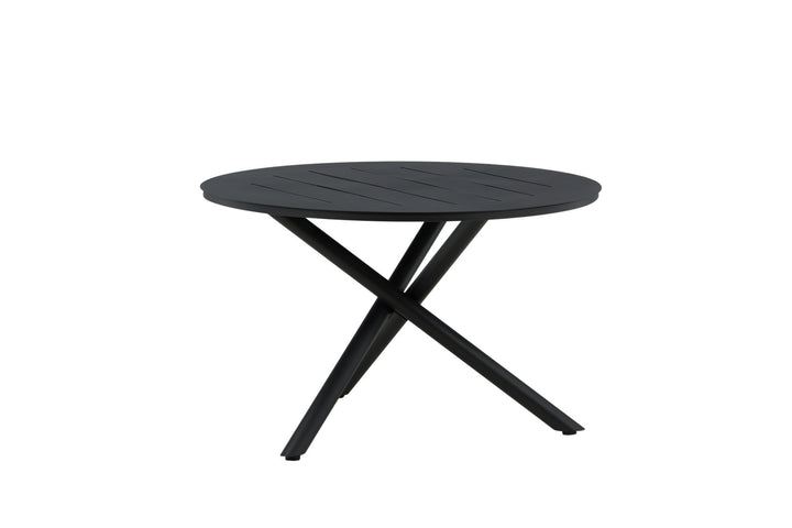 Venture Home Alma Dining Table - Black Alu - ø120cm