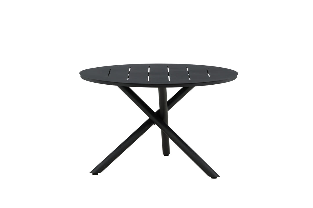 Venture Home Alma Dining Table - Black Alu - ø120cm