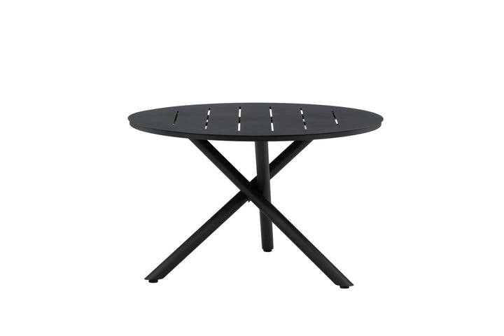 Venture Home Alma Dining Table - Black Alu - ø120cm