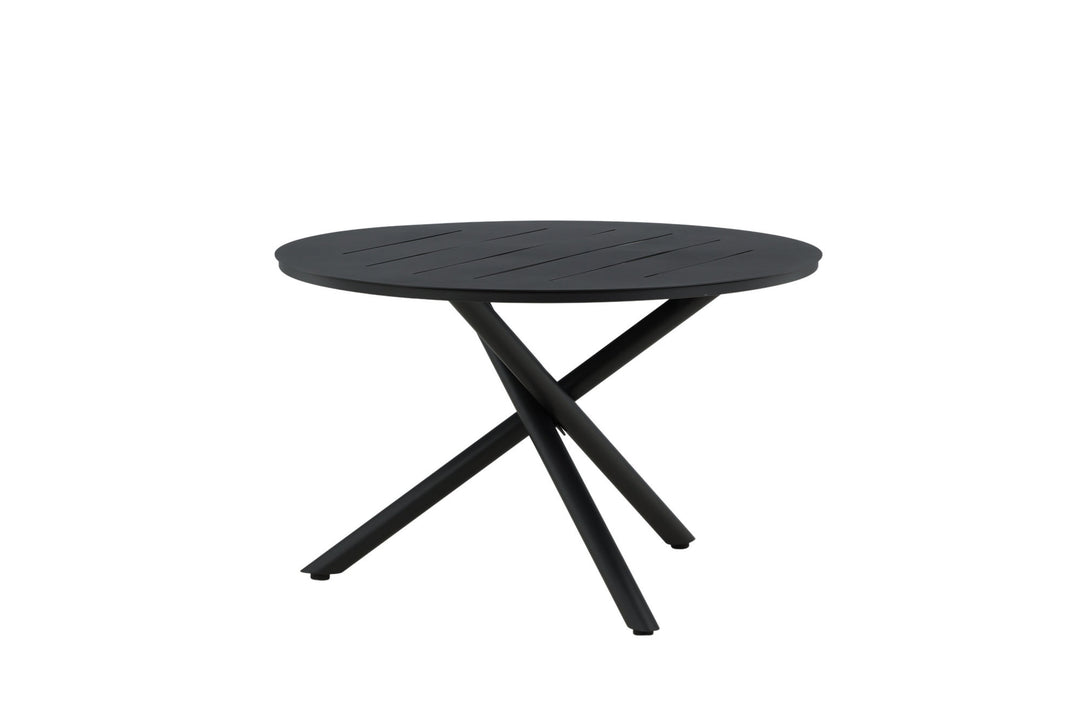Venture Home Alma Dining Table - Black Alu - ø120cm